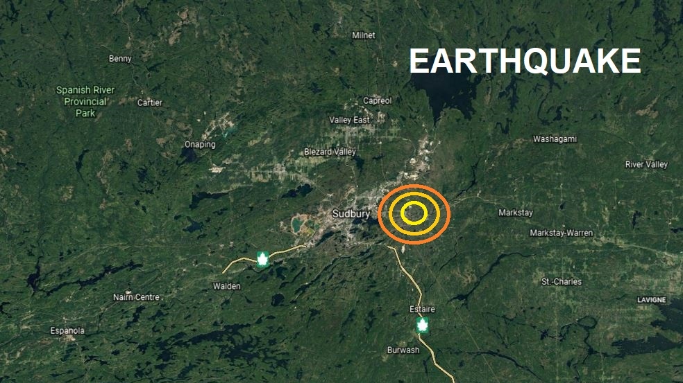 Sudbury earthquake