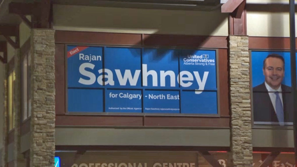 Rajan Swhney - campaign office 