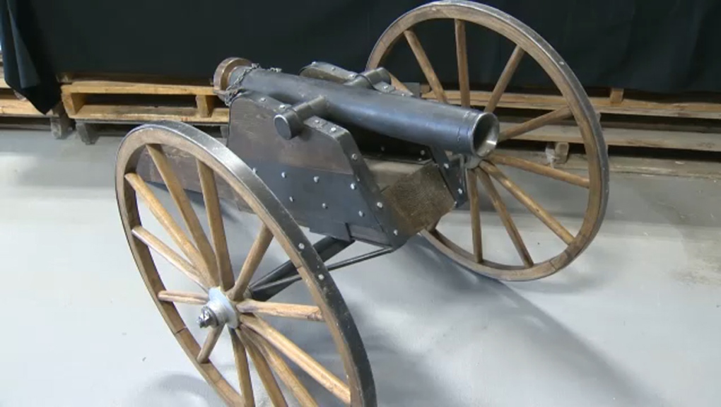 CPS seized replica cannon