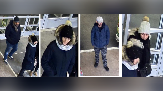 Four people wanted in connection to a scam