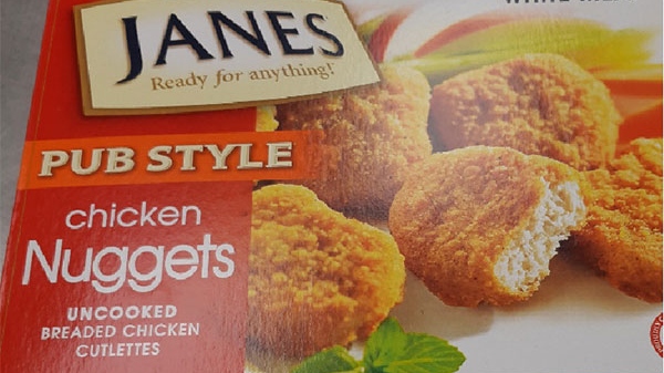Janes brand Pub Style Chicken Nuggets