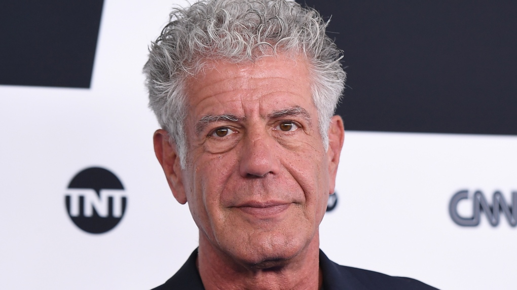 Anthony Bourdain pictured 