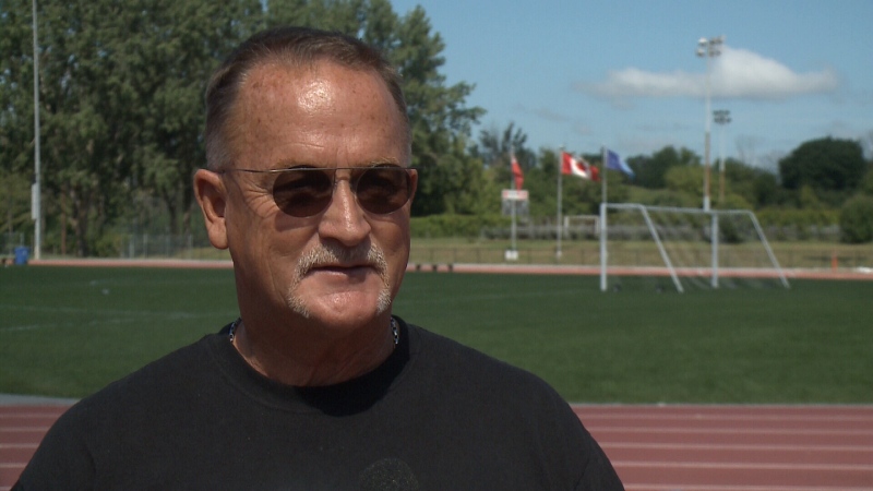 Andy McInnis coached Canada's 4x100-metre men's relay team to gold at the 1996 Atlanta Olympics and went on to become Canada's national program director. (CTV Ottawa)