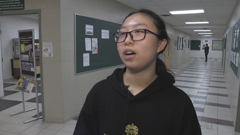 Catherine Hua is international student from China studying at Mother Teresa Catholice high school in London.