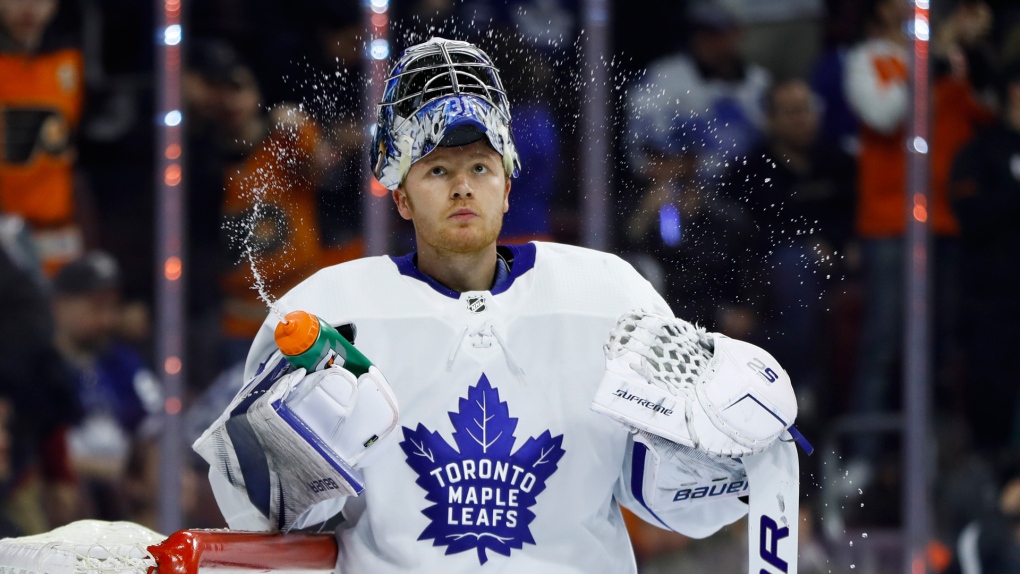 Maple Leafs' Frederik Andersen reflects on Toronto's off ...