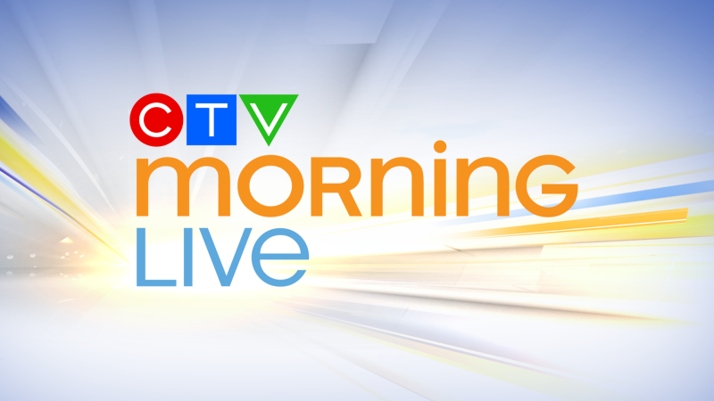 CTV Morning Live airs 6 - 9 AM on weekdays.