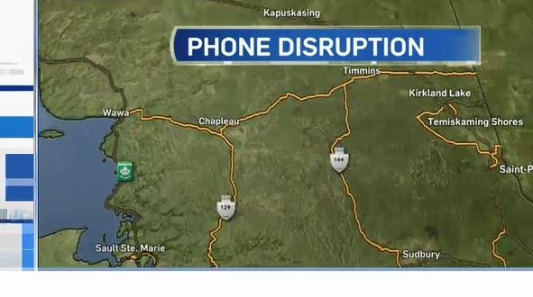 Phone outage in Chapleau