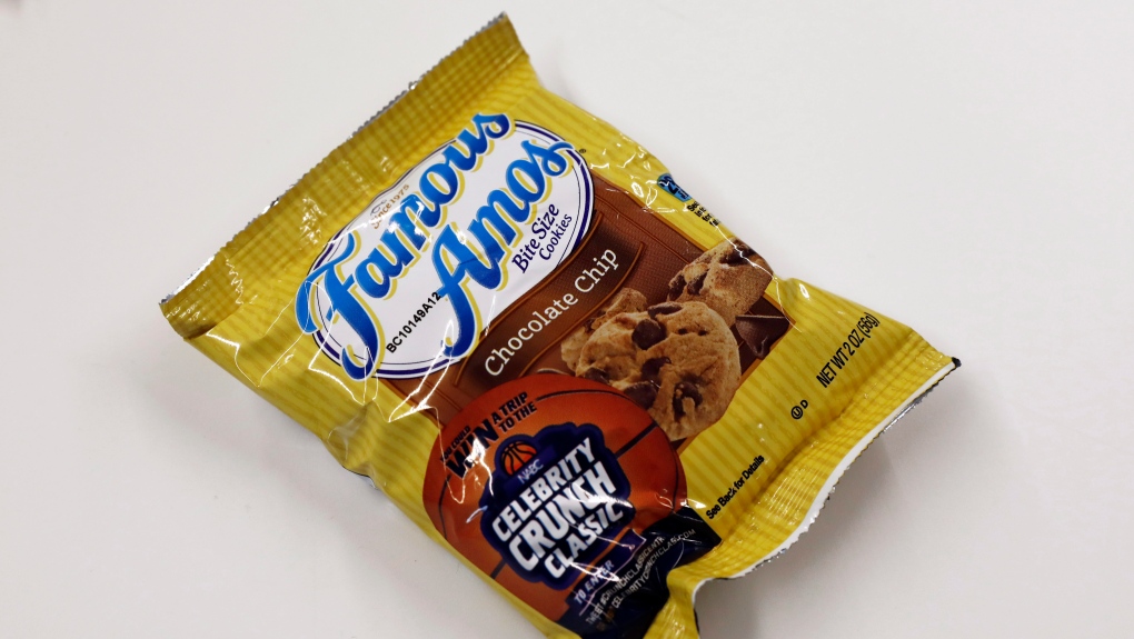 Famous Amos cookies