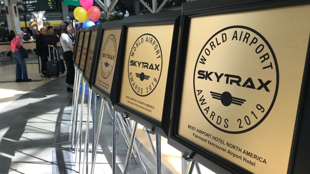 Vancouver International Airport Skytrax awards 