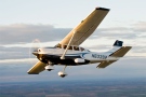 A Cessna 206, which is a single-engine aircraft, is seen in an undated image. (Cessna Aircraft Company)