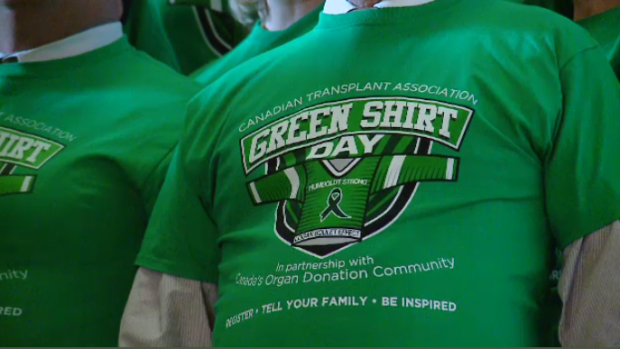 Millions partake in Green Shirt Day to promote organ donation | CTV News