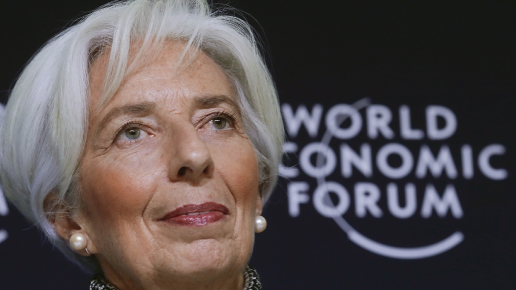 Christine Lagarde in Davos