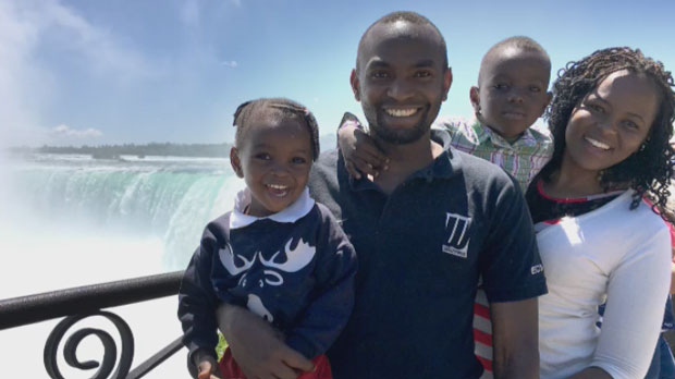 Paul Njoroge and family