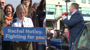 The teams of Rachel Notley and Jason Kenney have been actively digging up any bit of information they can to discredit the other this election.