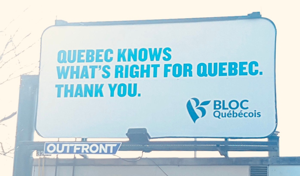 Bloc Quebecois billboard