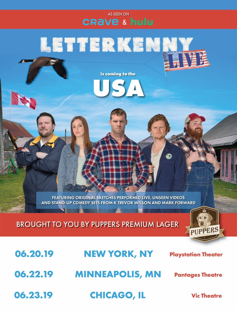 Letterkenny U.S. Tour
