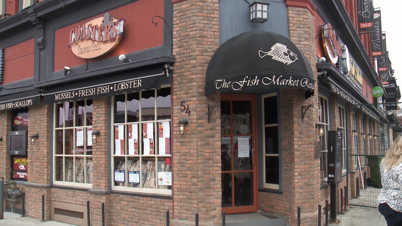 The Fish Market Restaurant re-opens following fire Friday morning in Ottawa's ByWard Market.
