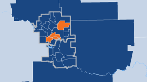 Alberta results map 2019