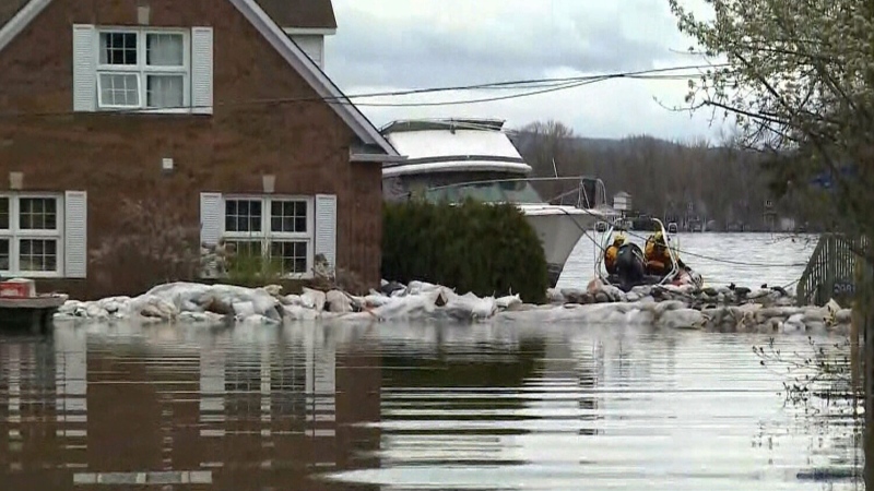 Flood watch along Ottawa River