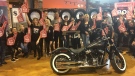 Supporters of the Bob Probert ride gear up for another event in Windsor, Ont., on Wednesday, April 24, 2019. (Bob Bellacicco / CTV Windsor)