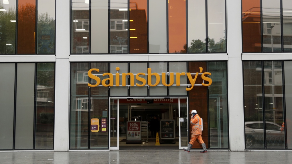 Sainsbury's in the Nine Elms area of London
