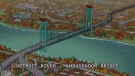 Windsor and the Ambassador Bridge can be seen in an episode of "The Simpsons" on Fox on Sunday, April 29, 2019. (Courtesy Fox)