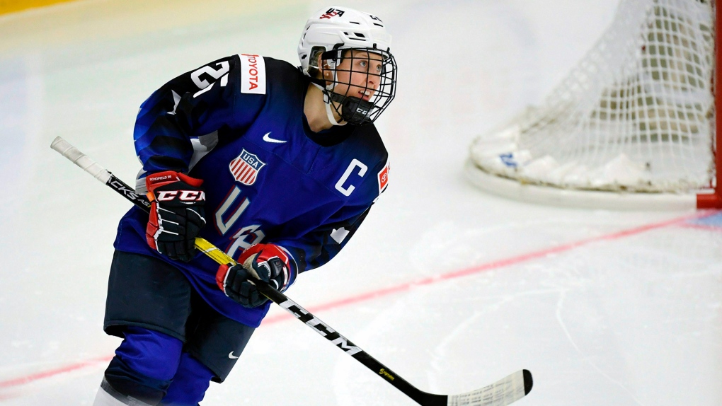 Kendall Coyne Schofield of Team USA Hockey