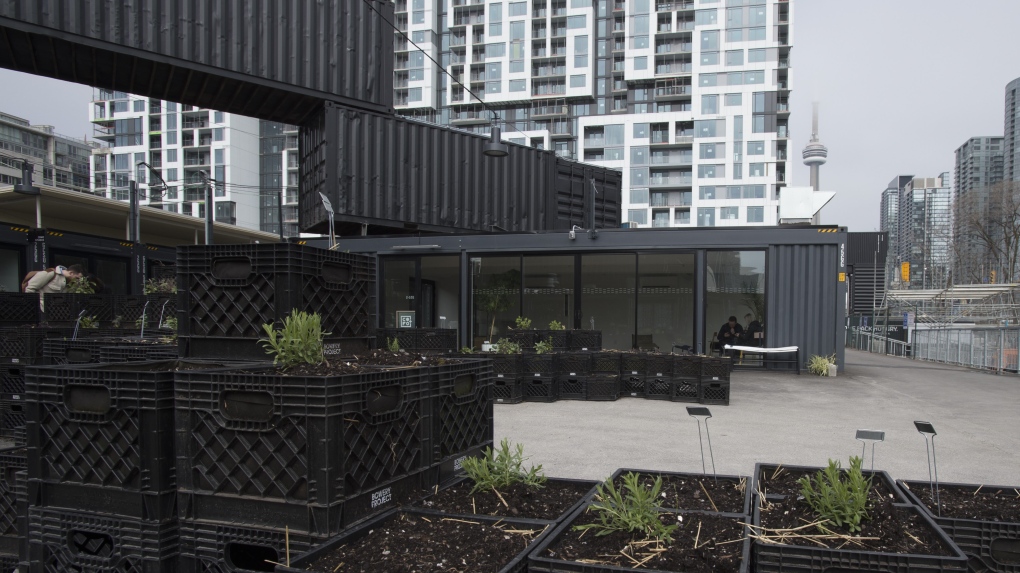 Toronto shipping container market Stackt provides a break from downtown  condos