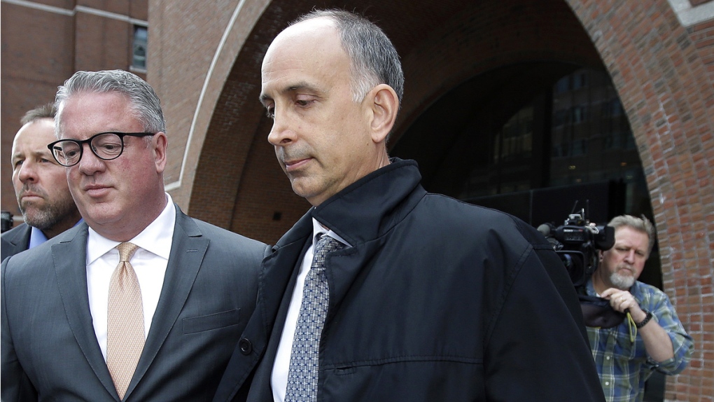 Stephen Semprevivo departs federal court in Boston