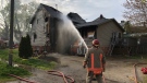 Fire crews were called to the blaze at 49 Grant Street at 4:57 p.m. on Wednesday, May 8, 2019. (Courtesy CK Fire Department)