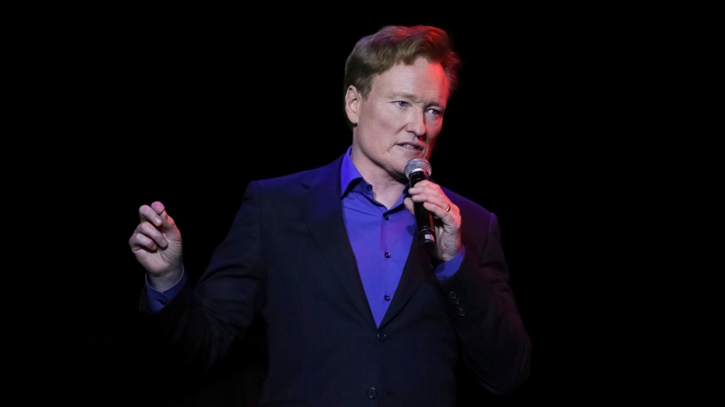 Comedian Conan O'Brien 