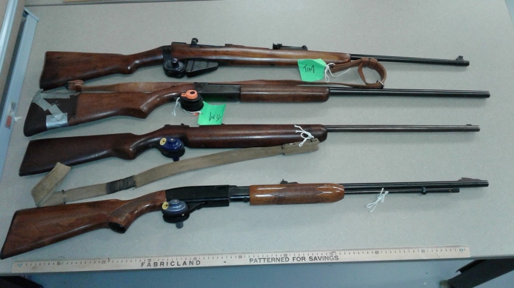 Nanaimo guns seized