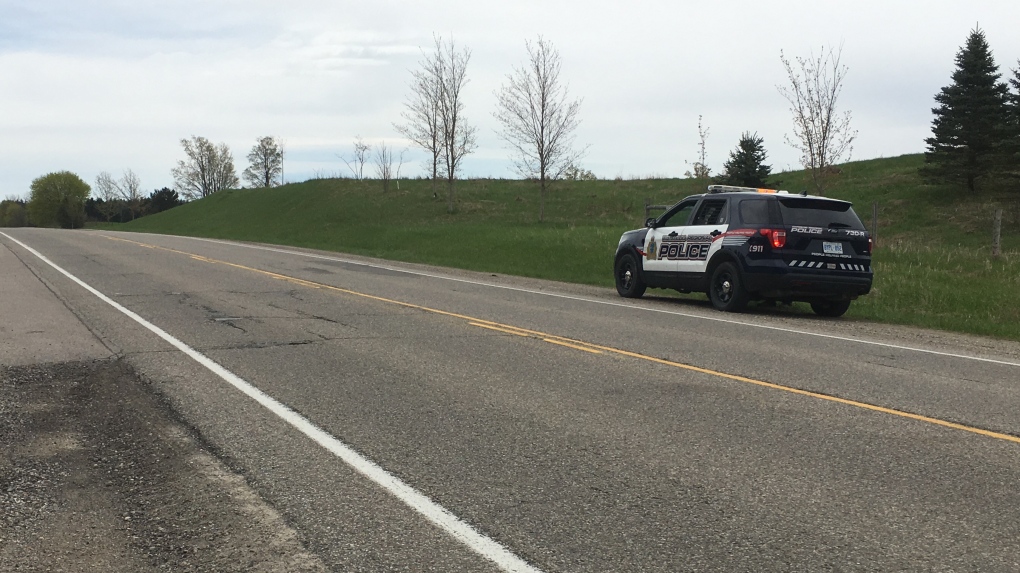 A WRPS cruiser on the side of the road