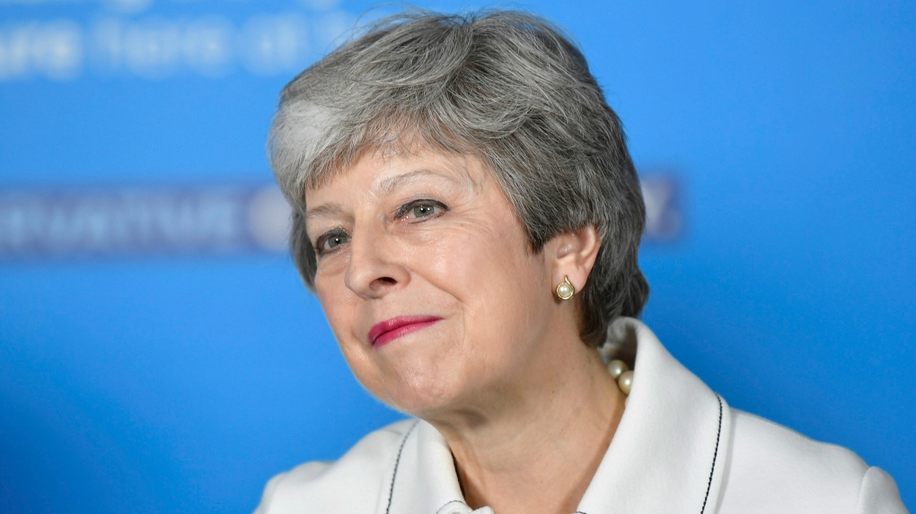 Britain's Prime Minster Theresa May 