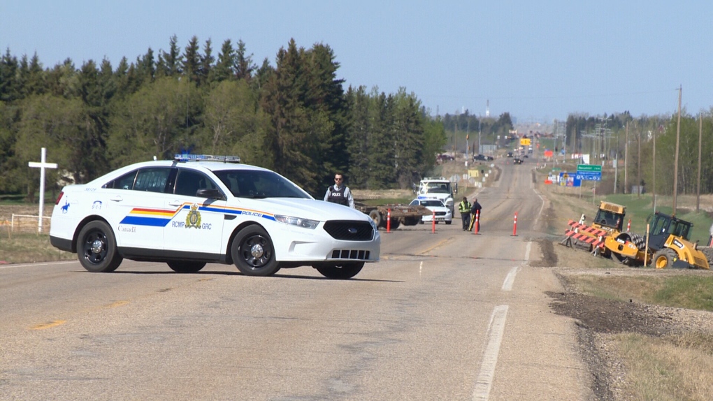 Highway 625 and RR 241 collision