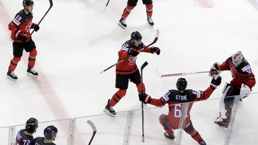 Canada wins at World Ice Hockey Championships