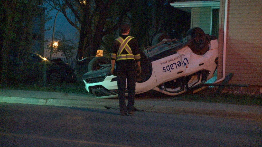 Osler Street and 13th Avenue rollover