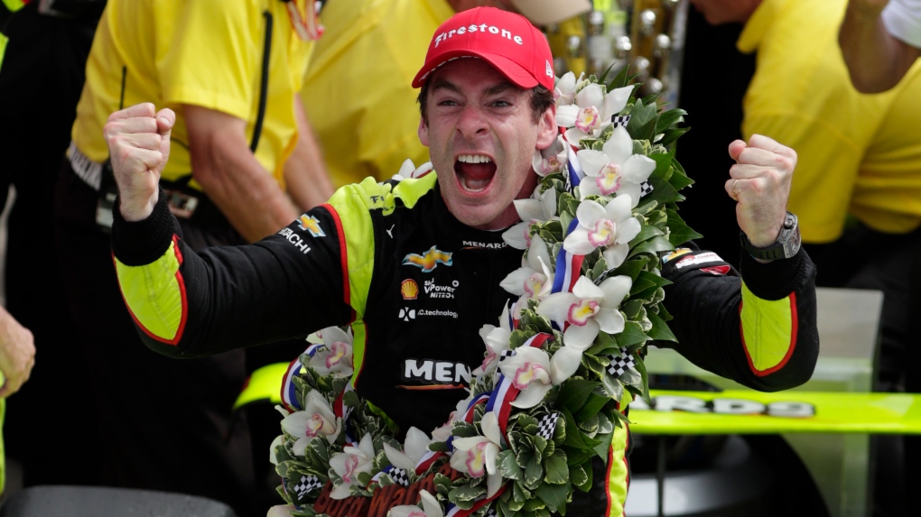 Simon Pagenaud, of France, wins Indy 500