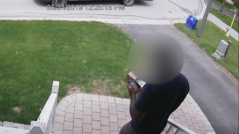 WATCH: Porch pirate caught on camera