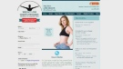 A screenshot shows the homepage of the Weight Loss Grants Program website. 