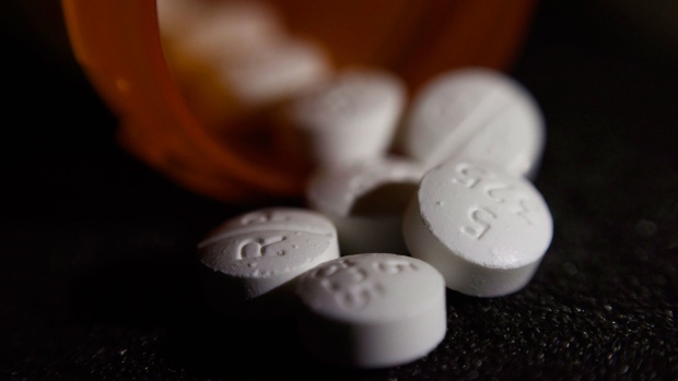 Opioids are seen in this file image. 