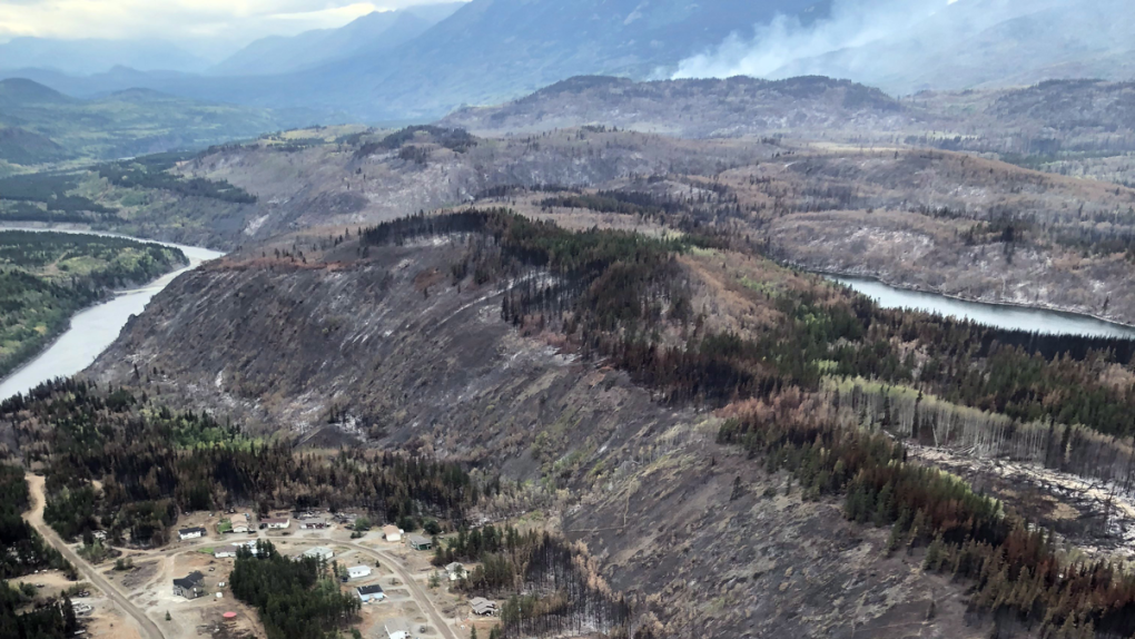 Fire on Tahltan Nation territory