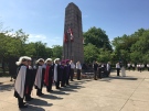The Veterans Memorial Service is held at the Windsor Cenotaph on Sunday, June 2, 2019.
(Ricaro Veneza / CTV Windsor) 