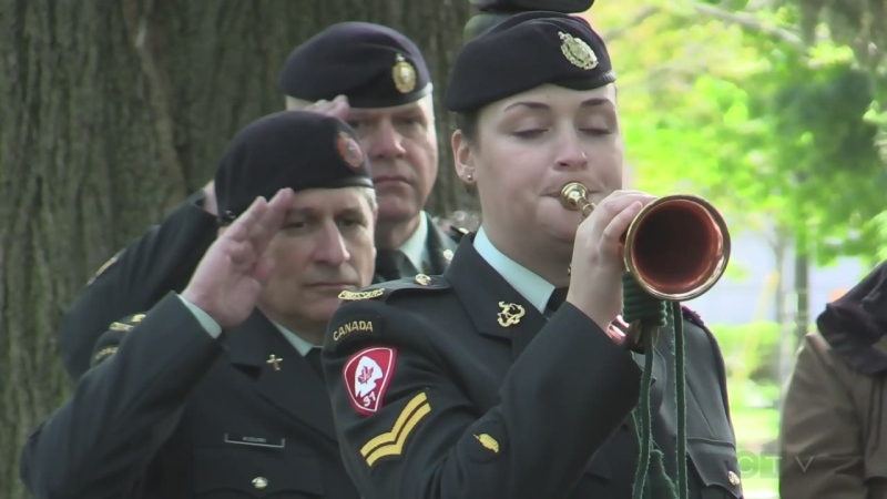 A ceremony was held in Victoria Park to mark the 75th anniversary of D-Day on Sunday, June 2, 2019.