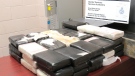 Over 58 kilograms of suspected cocaine was seized at the Blue Water Bridge near Sarnia, Ont. on May 24, 2019. (Source: Canada Border Services Agency)