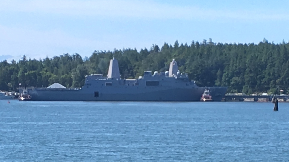 USS Anchorage in Colwood