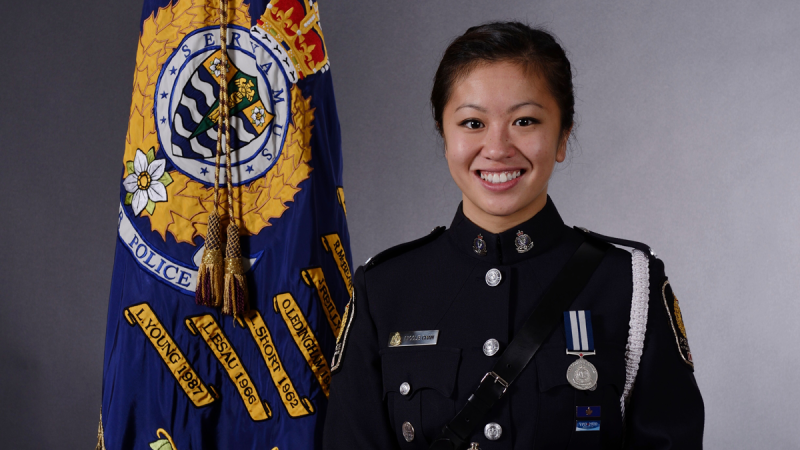 Const. Nicole Chan was on stress leave from the Vancouver Police Department when she died by suicide in January. 
