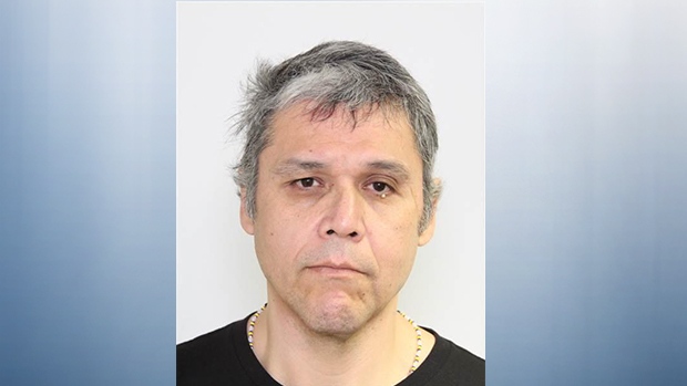 Edmonton police are warning Edmontonians about the release of 45-year-old Michael Noah Cardinal—a man with a history of sexual and violent assaults. (EPS)