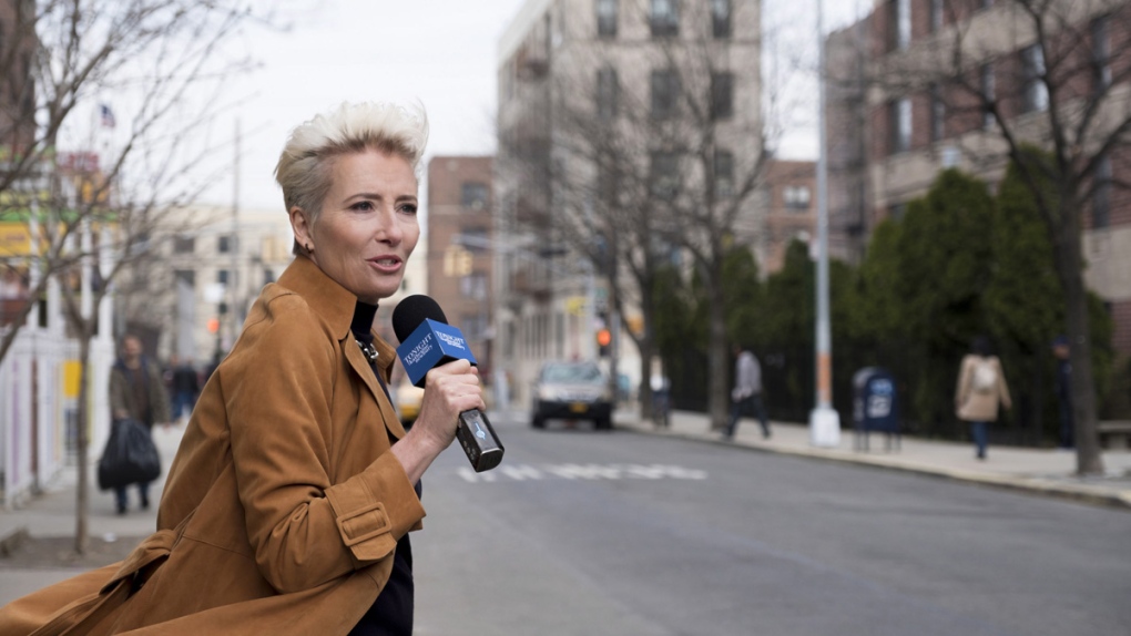 Emma Thompson in a scene from 'Late Night'