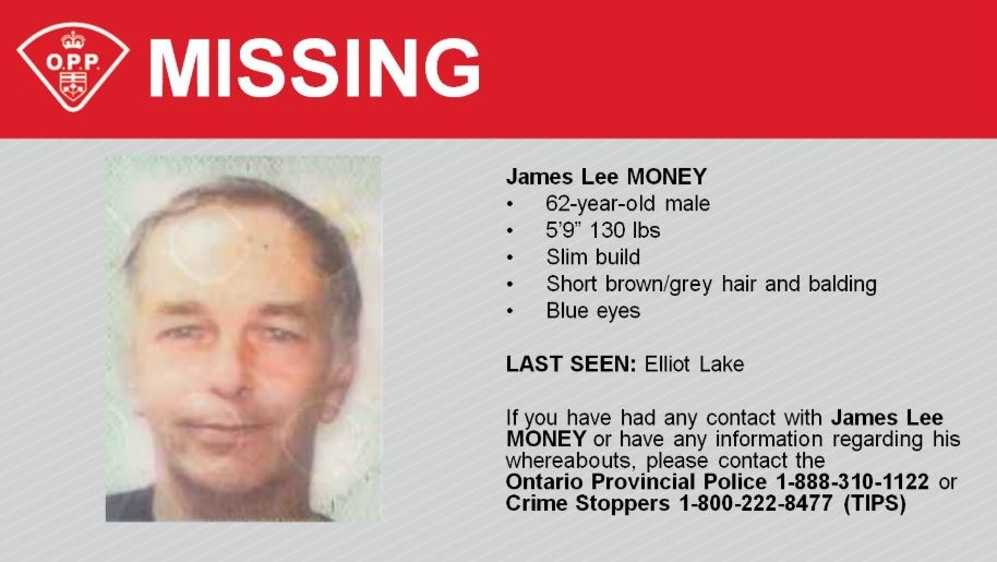 James (Jimmy) Lee Money, 62, missing 